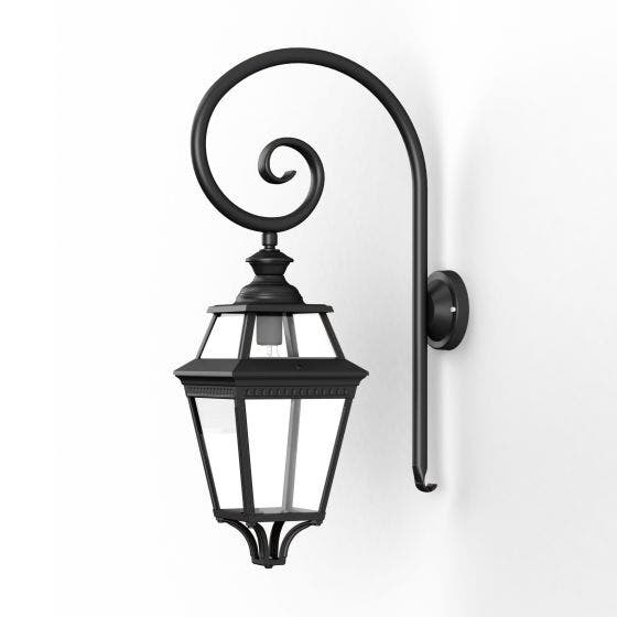 Applique crosse PLACE DES VOSGES 3 de Roger Pradier®, Noir foncé Applique crosse PLACE DES VOSGES 3 de Roger Pradier®, Noir foncé