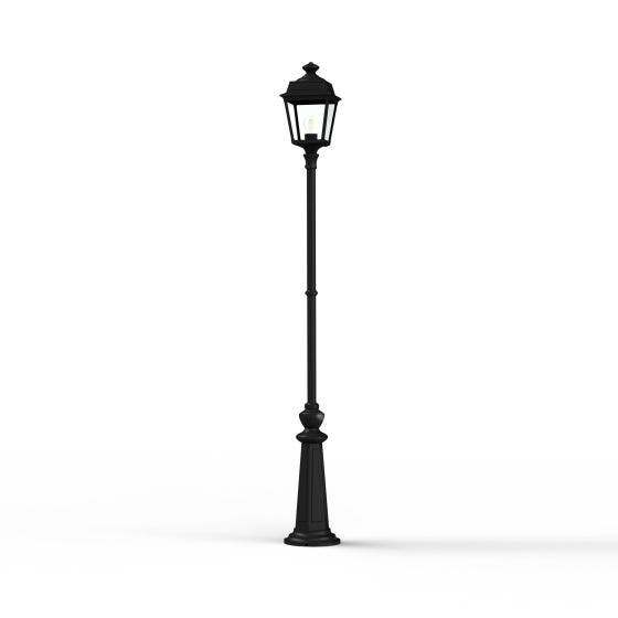 Lampadaire PLACE DES VOSGES 1 tradition de Roger Pradier®, Noir Lampadaire PLACE DES VOSGES 1 tradition de Roger Pradier®, Noir