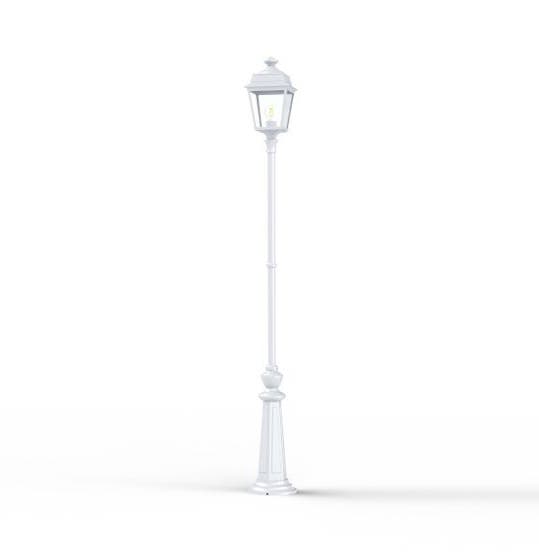 Lampadaire PLACE DES VOSGES 1 tradition de Roger Pradier®, Gris métal