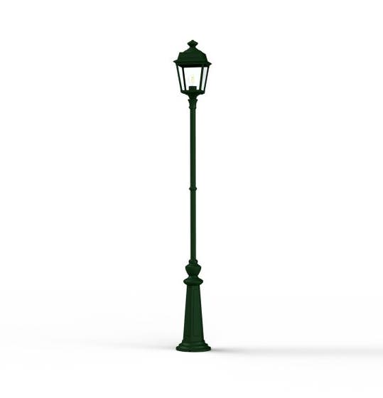 Lampadaire PLACE DES VOSGES 1 tradition de Roger Pradier®, Vert anglais