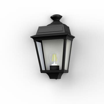 1/2 Applique PLACE DES VOSGES 1 tradition de Roger Pradier®, Noir