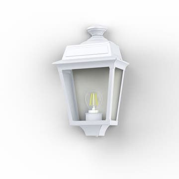 1/2 Applique PLACE DES VOSGES 1 tradition de Roger Pradier®, Blanc