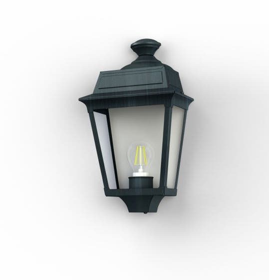1/2 Applique PLACE DES VOSGES 1 Tradition de Roger Pradier®, Vert de gris