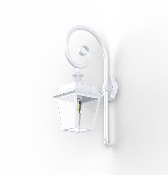 Applique crosse PLACE DES VOSGES 1 tradition de Roger Pradier®, Blanc