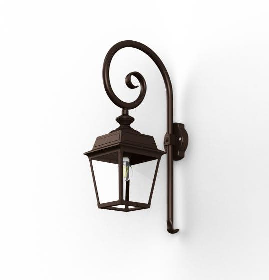 Applique crosse PLACE DES VOSGES 1 tradition de Roger Pradier®, Rouille