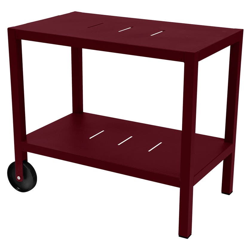 Desserte QUIBERON de Fermob, Cerise noire Desserte QUIBERON de Fermob, Cerise noire