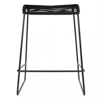 Tabouret de cuisine QUINTANA de Boqa, Noir d'aniline