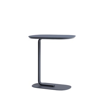 Table d'appoint RELATE de Muuto, Small, Structure gris bleu, Blue grey