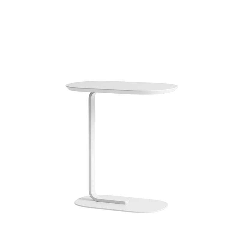 Table d'appoint RELATE de Muuto, Small, Structure blanc cassé, Off white Table d'appoint RELATE de Muuto, Small, Structure blanc cassé, Off white