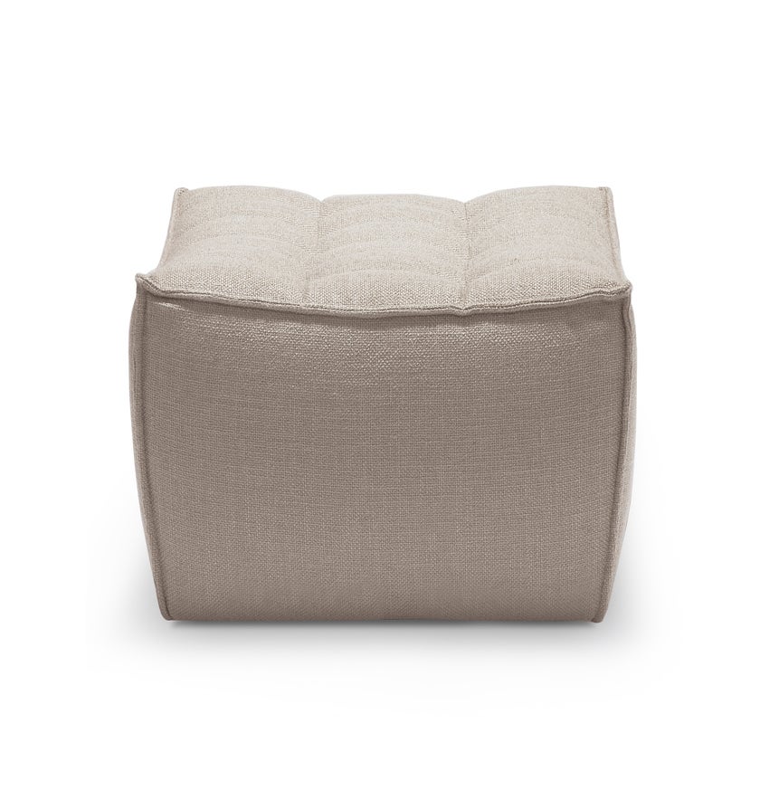 Repose-pieds N701 d'Ethnicraft, Beige