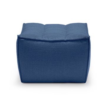 Repose-pieds N701 d'Ethnicraft, Bleu