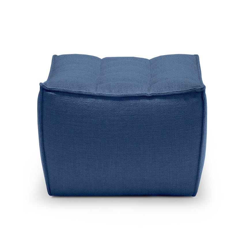 Repose-pieds N701 d'Ethnicraft, Bleu