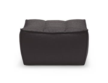 Repose-pieds N701 d'Ethnicraft, Gris foncé Repose-pieds N701 d'Ethnicraft, Gris foncé