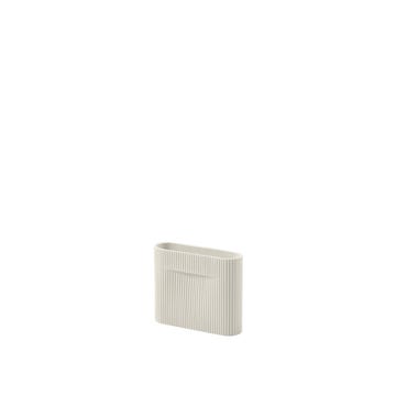 Vase RIDGE de Muuto, Small, Off white