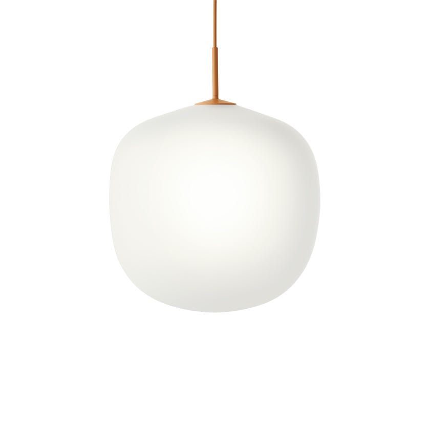 Suspension RIME de Muuto, Ø 45 cm, Orange