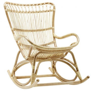 Fauteuil à bascule MONET de Sika Design, Naturel