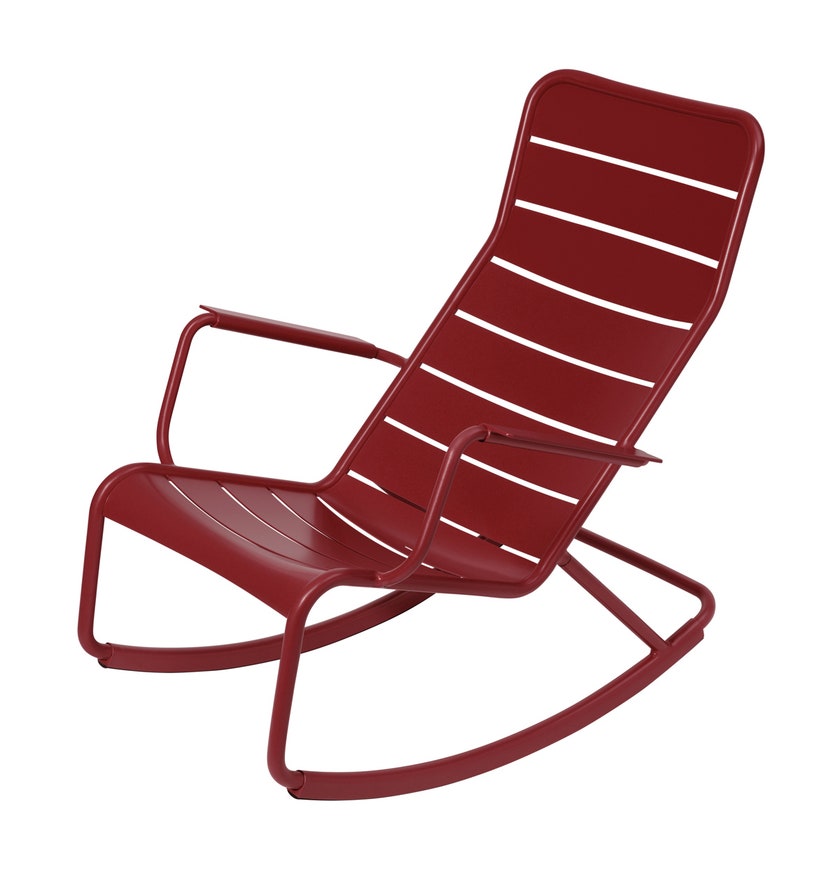 Rocking chair LUXEMBOURG de Fermob, Piment 