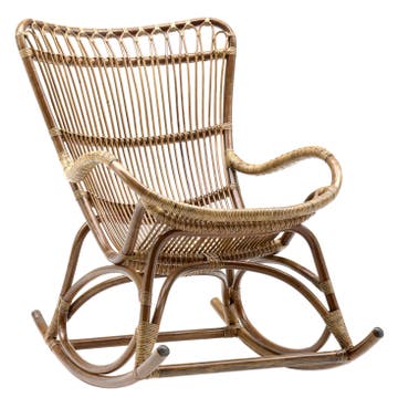 Fauteuil à bascule MONET de Sika Design, Antique