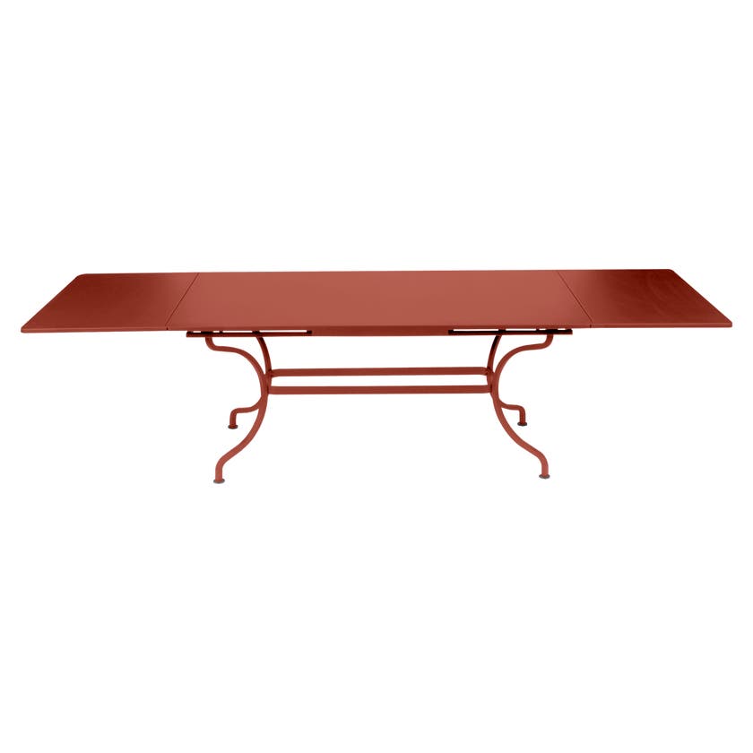 Table à allonges ROMANE Fermob, ocre rouge Table à allonges ROMANE Fermob, ocre rouge