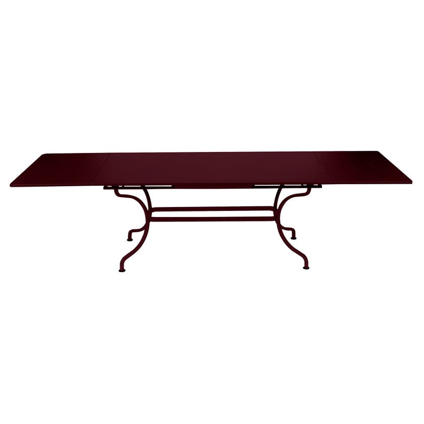 Table à allonges ROMANE Fermob, Cerise noire Table à allonges ROMANE Fermob, Cerise noire