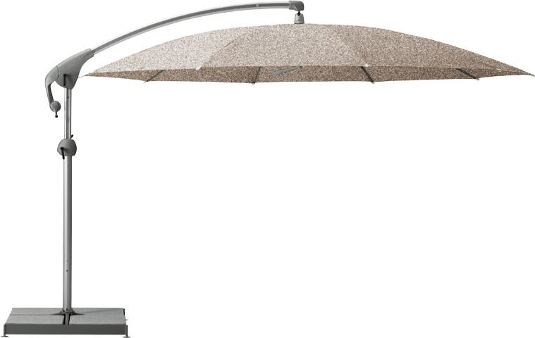 Parasol décentré PENDALEX P+ de Glatz, Rond, D.350 cm, Beaver Parasol décentré PENDALEX P+ de Glatz, Rond, D.350 cm, Beaver