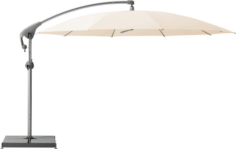 Parasol décentré PENDALEX P+ de Glatz, Rond, D.300 cm, Champagne Parasol décentré PENDALEX P+ de Glatz, Rond, D.300 cm, Champagne