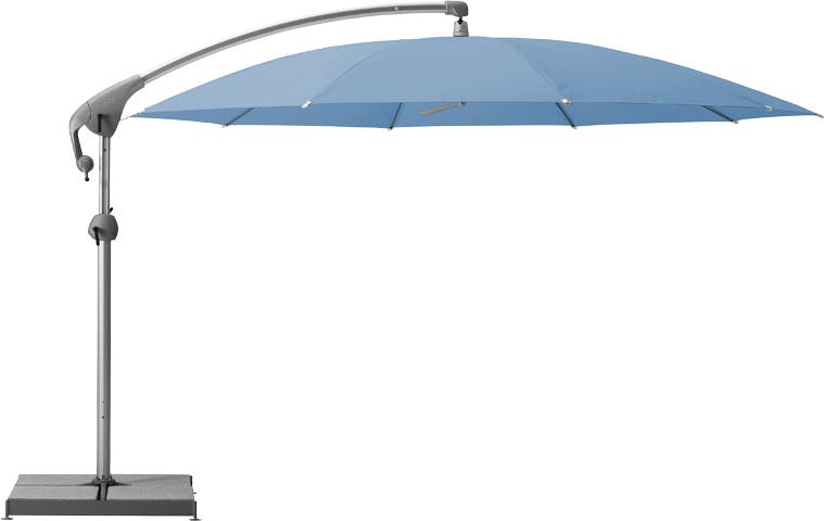 Parasol décentré PENDALEX P+ de Glatz, Rond, D.300 cm, Sky Parasol décentré PENDALEX P+ de Glatz, Rond, D.300 cm, Sky