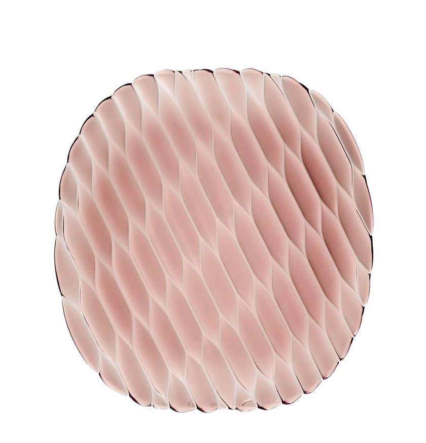 Plateau JELLIES FAMILY de Kartell, Rose