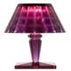 Lampe à poser BIG BATTERY, Led/ sur secteur avec interrupteur on/off, Prune