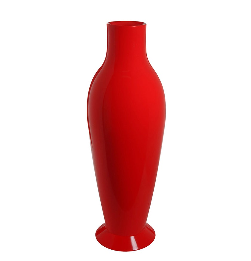 Vase MISSES FLOWER POWER de Kartell, Rouge