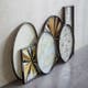 Set Round Tray tables hautes de Ethnicraft Accessories, H.66/57