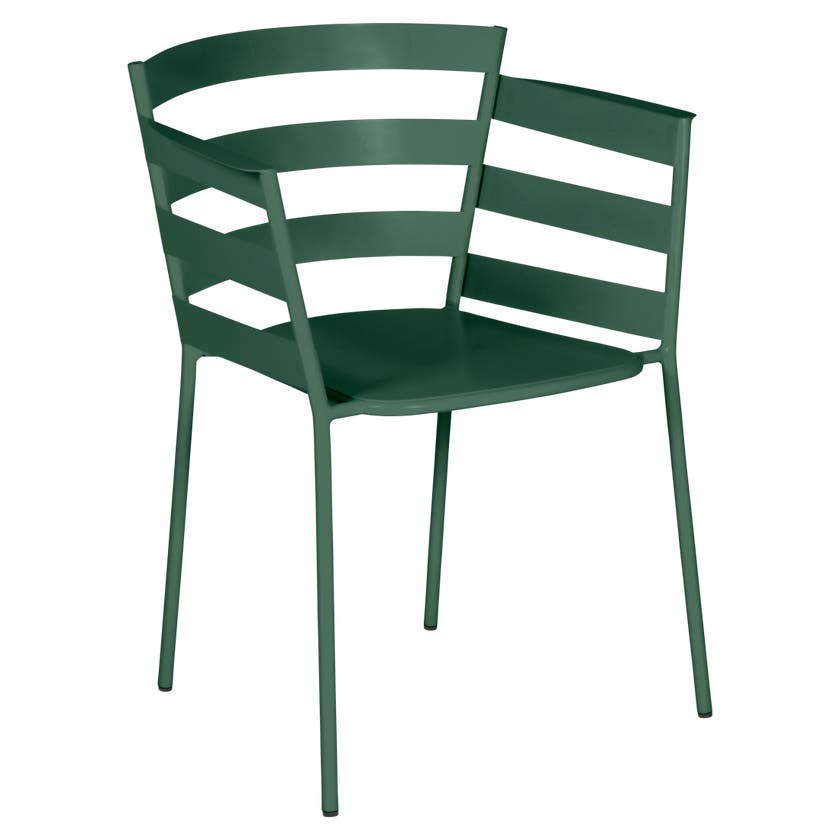 Fauteuil RYTHMIC de Fermob, Vert cèdre Fauteuil RYTHMIC de Fermob, Vert cèdre