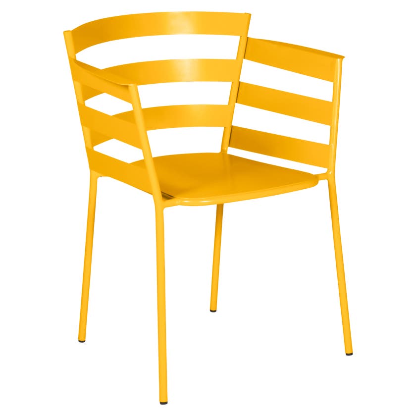 Fauteuil RYTHMIC de Fermob, Miel Fauteuil RYTHMIC de Fermob, Miel