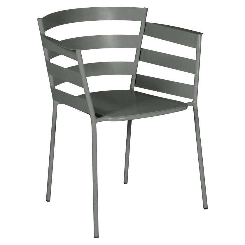 Fauteuil RYTHMIC de Fermob, Romarin Fauteuil RYTHMIC de Fermob, Romarin