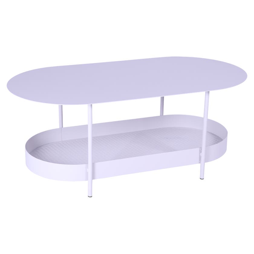 Table basse SALSA de Fermob, Guimauve Table basse SALSA de Fermob, Guimauve