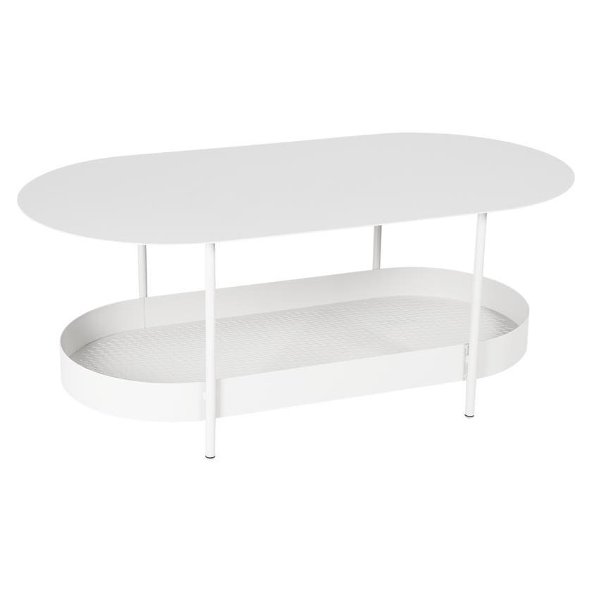 Table basse SALSA de Fermob, Blanc coton Table basse SALSA de Fermob, Blanc coton