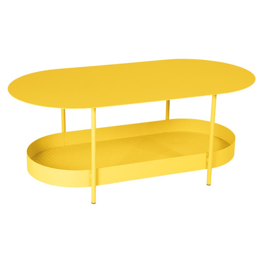 Table basse SALSA de Fermob, Miel Table basse SALSA de Fermob, Miel