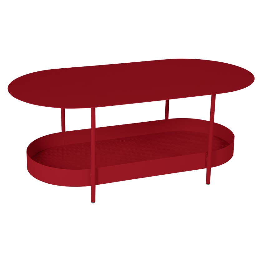 Table basse SALSA de Fermob, Piment Table basse SALSA de Fermob, Piment