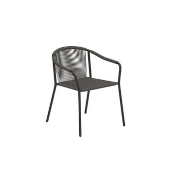 Fauteuil SAMBA de Royal Botania, Structure anthracite