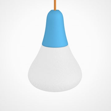Suspension extérieure CIULIFRULI de Martinelli Luce, Ø23 H19, Bleu
