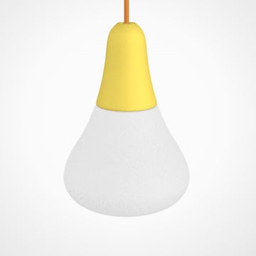 Suspension extérieure CIULIFRULI de Martinelli Luce, Ø23 H19, Jaune