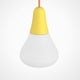 Suspension extérieure CIULIFRULI de Martinelli Luce, Ø23 H19, Jaune