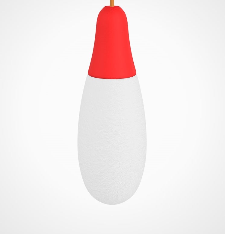Suspension extérieure CIULIFRULI de Martinelli Luce, Ø16 H29, Rouge