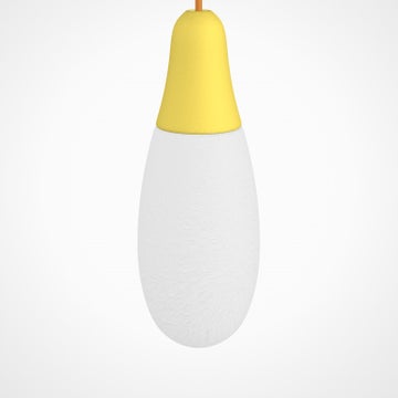 Suspension extérieure CIULIFRULI de Martinelli Luce, Ø16 H29, Jaune