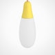 Suspension extérieure CIULIFRULI de Martinelli Luce, Ø16 H29, Jaune