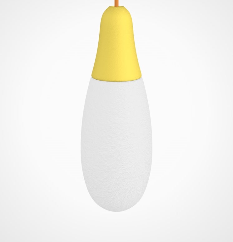 Suspension extérieure CIULIFRULI de Martinelli Luce, Ø16 H29, Jaune