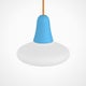 Suspension extérieure CIULIFRULI, Ø29 H13, Bleu