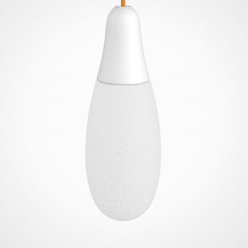 Suspension extérieure CIULIFRULI de Martinelli Luce, Ø16 H29, Blanc 