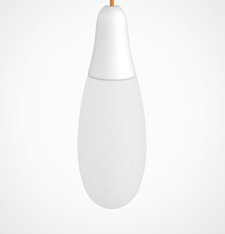 Suspension extérieure CIULIFRULI de Martinelli Luce, Ø16 H29, Blanc 