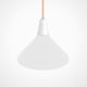 Suspension extérieure CIULIFRULI, Ø50 H40, Blanc 